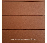 Плитка фасадная клинкерная керамическая АНТАРЕС красная