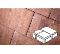 Плитка тротуарная в форме - Старый город 260х160 /160х160/ 100х160