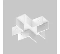 Коннектор X-образный для профиля Elasity IP O-TR001-CC-W