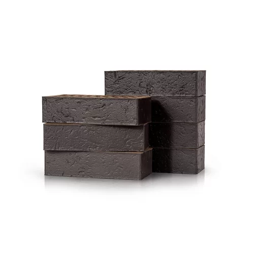 Керамический кирпич Black Premium рустика Красная Гвардия Брест