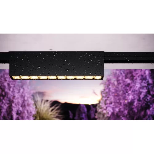 Уличный трековый светильник Points Elasity IP 3000К 20Вт 45° черный O-TR01-3-S-20WB3K — фото 12, Светильники для уличной трековой системы освещения Elasity IP, Maytoni