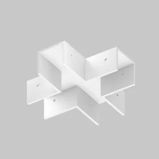 Коннектор X-образный для профиля Elasity IP O-TR001-CC-W