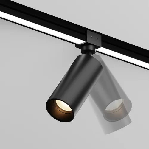 Уличный трековый светильник Focus Led Elasity IP 3000К 16Вт 38° черный O-TR01-1-S-16WB3K — фото 1, Светильники для уличной трековой системы освещения Elasity IP, Maytoni