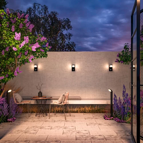 Уличный настенный светильник Stock O446WL-L7GF3K — фото 5, Настенные светильники (Бра), Maytoni