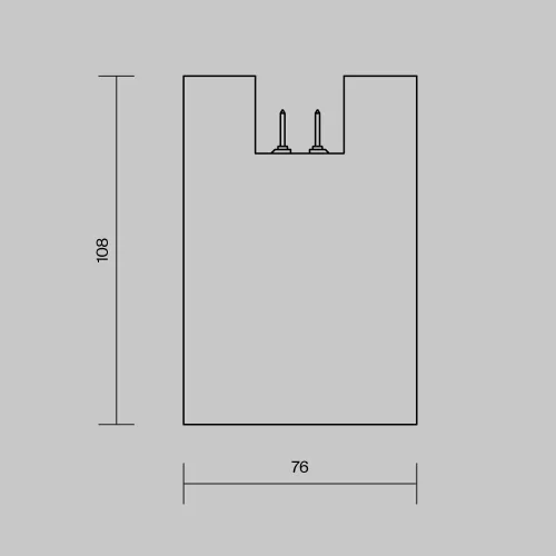 Уличный трековый светильник Alfa Elasity IP 3000К 16Вт 38° черный O-TR01-2-S-16WB3K — фото 7, Светильники для уличной трековой системы освещения Elasity IP, Maytoni