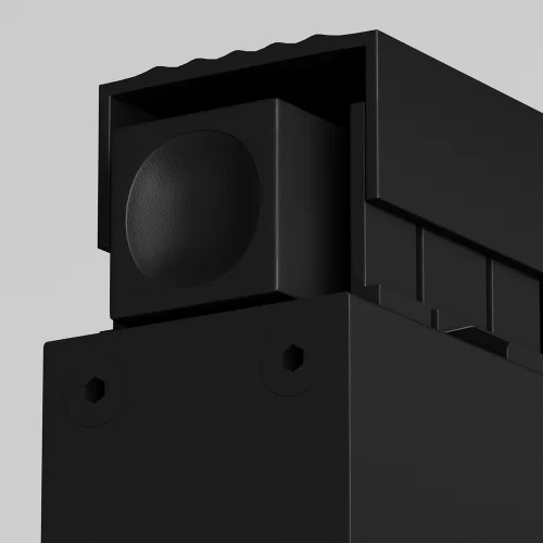 Уличный трековый светильник Basis Exility IP 3000К 24Вт 120° черный O-TR02-1-S-24WB3K — фото 1, Светильники для уличной трековой системы освещения Exility IP, Maytoni