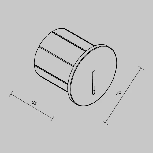Подсветка для лестниц Lock O014SL-L3W3K — фото 7, Подсветка для лестниц, Maytoni