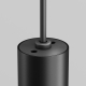 Уличный трековый подвесной светильник Focus Led Elasity IP 3000К 8Вт 38° черный O-TR01-1-P-8WB3K — фото 3, Светильники для уличной трековой системы освещения Elasity IP, Maytoni